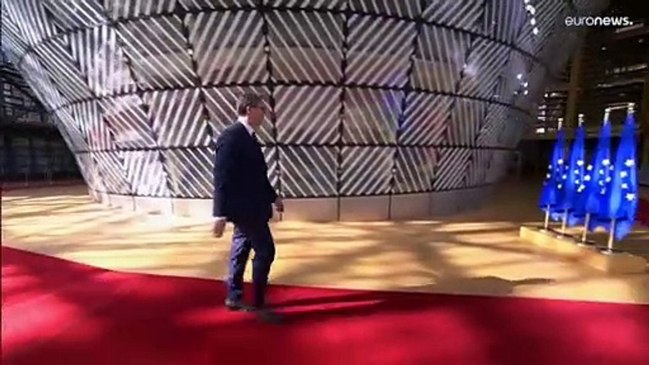 Líderes europeus e dos Balcãs Ocidentais reunidos em Bruxelas