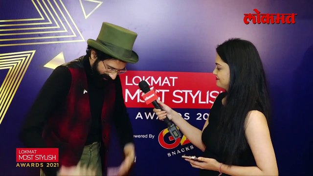 Bhadipa's Sarang Sathaye at Lokmat Most Stylish Red Carpet | Lokmat Most Stylish Awards 2021