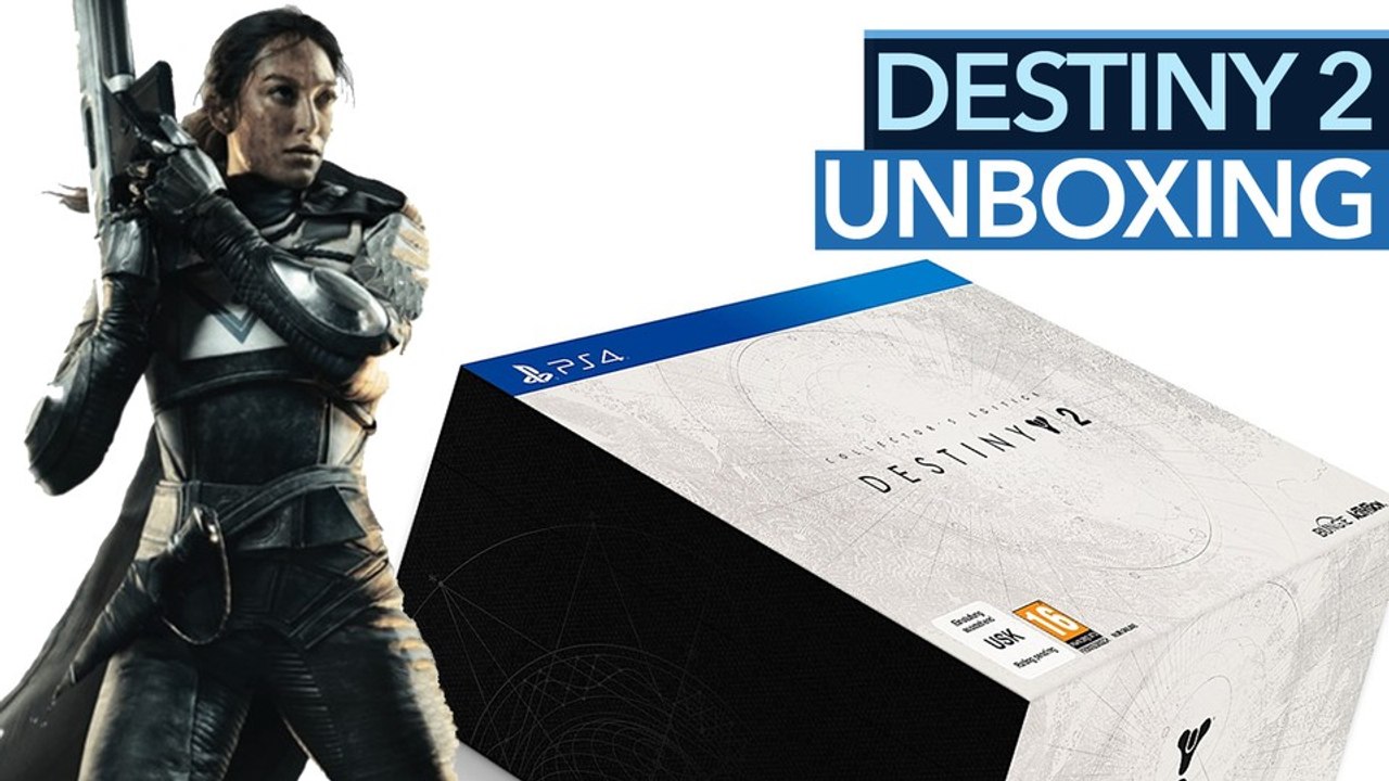 Unboxing Destiny 2 - Wo sind Spiel und Season Pass in der Collector's Edition?