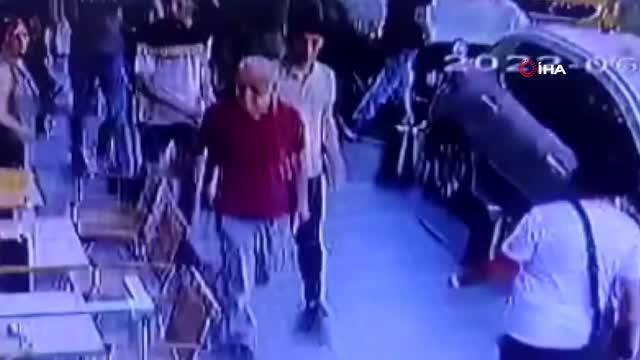 Kadının cep telefonunu yankesicilik yöntemiyle böyle çaldı