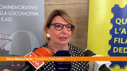 Farina "Con francobollo celebriamo lo sviluppo dei percorsi su rotaia"