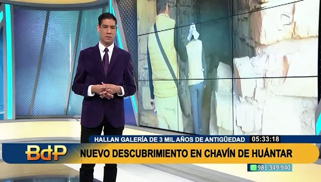 Áncash: arqueólogos descubren "galería del cónd...
