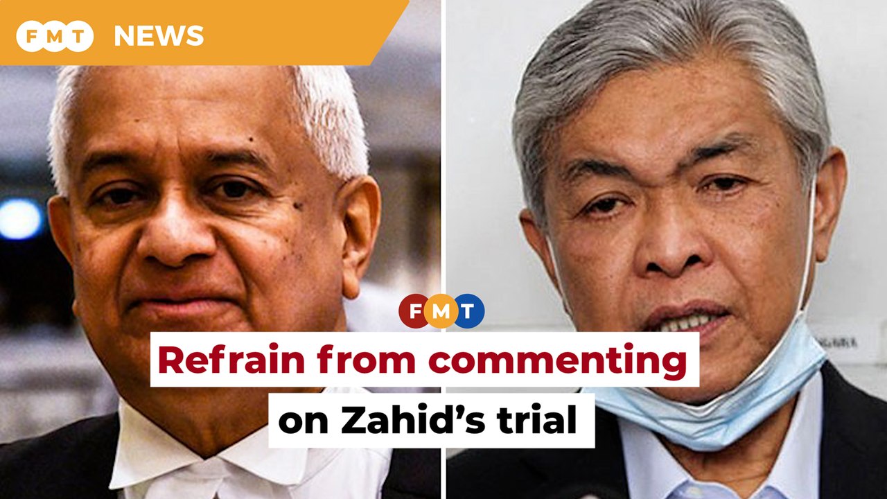 Stop commenting on probe papers in Zahid’s trial, defence lawyers tell ex-AG