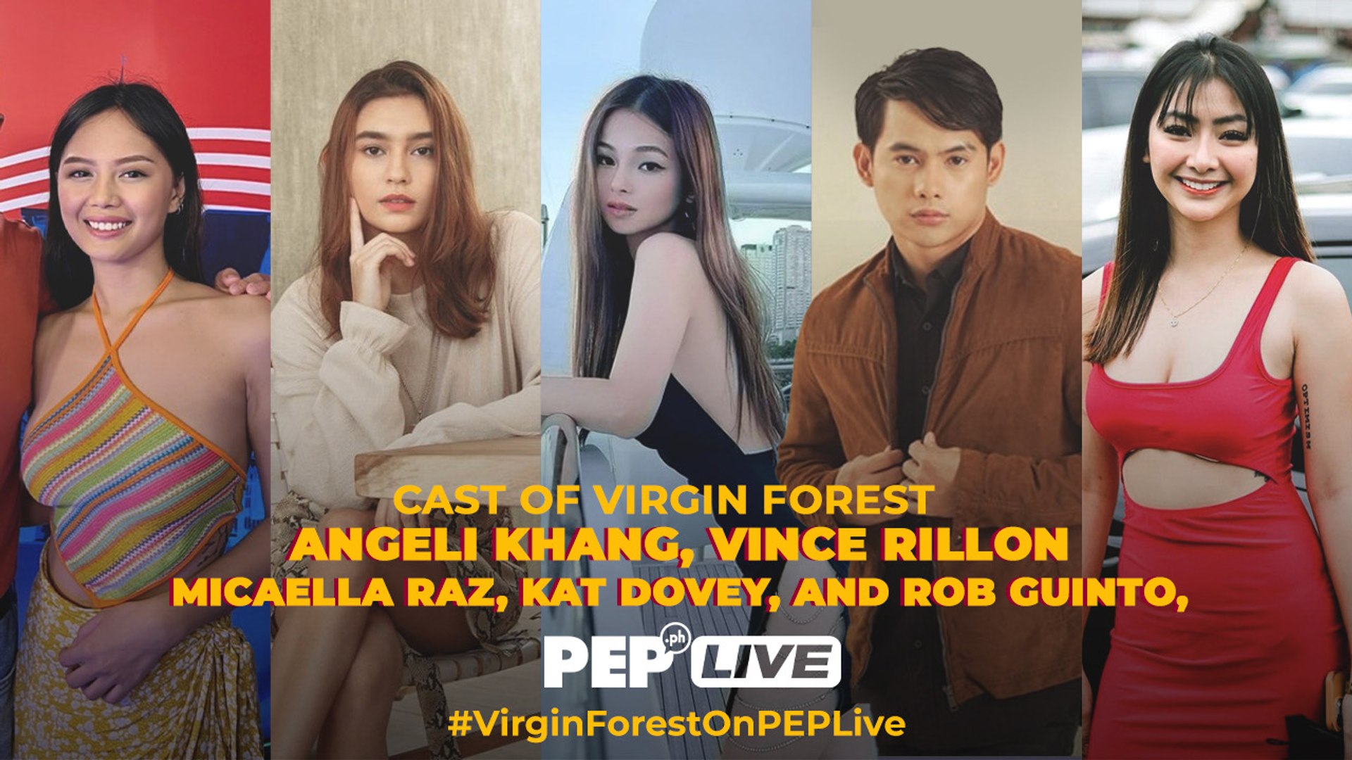 WATCH: The stars of Virgin Forest on PEP Live!