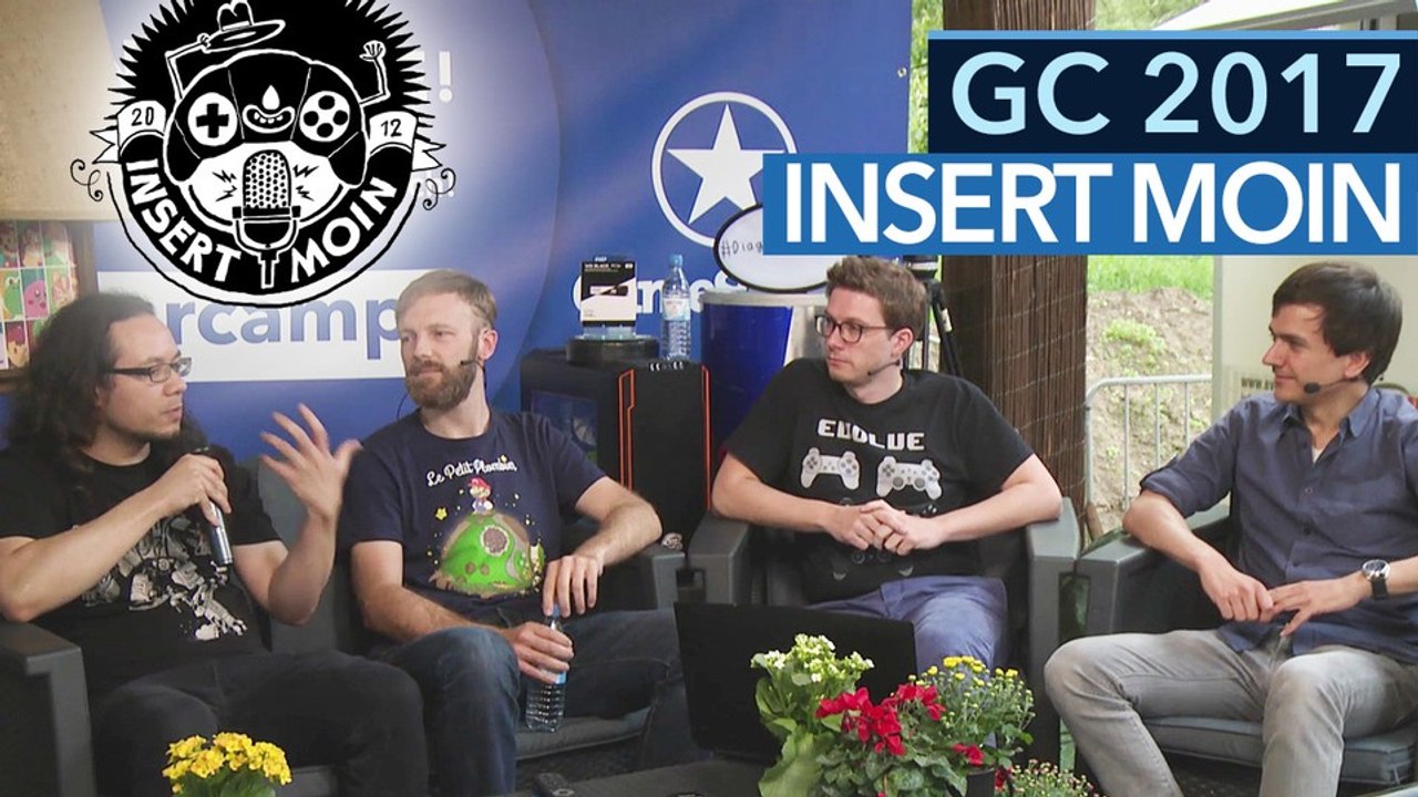 Insert moin - podcast-gipfel bei #gamestarcampt