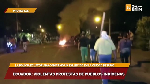 Ecuador: violentas protestas de pueblos indígenas