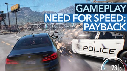 Need for Speed: Payback - Gameplay-Demo: Cop-Verfolgung und Offroad-Rennen im Video
