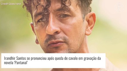 Irandhir Santos se manifesta após operação e acidente com cavalo em gravação de 'Pantanal'