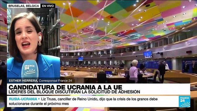 Informe desde Bruselas: líderes europeos discutirán solicitud de adhesión de Ucrania y Moldavia