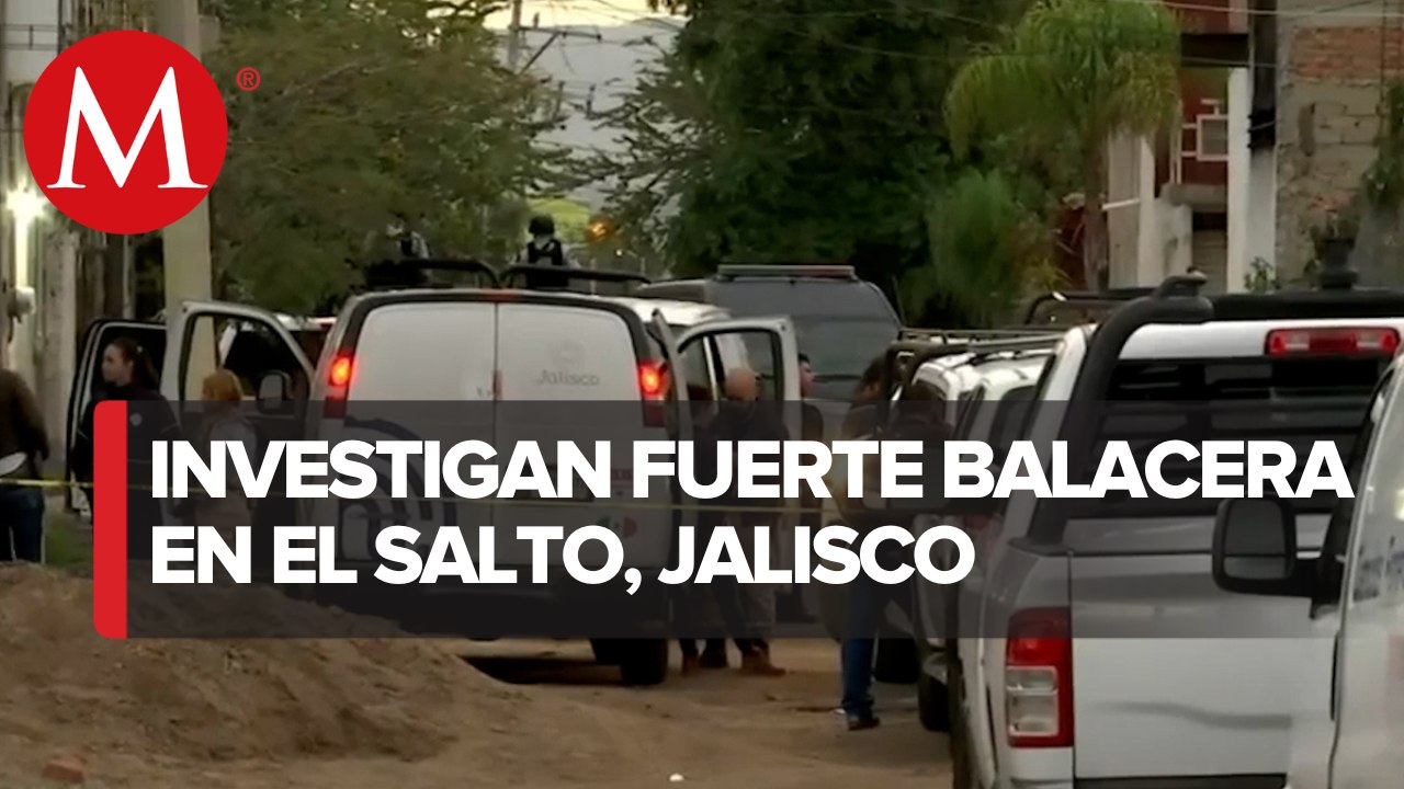 Continúan los peritajes tras balacera en El Salto, Jalisco