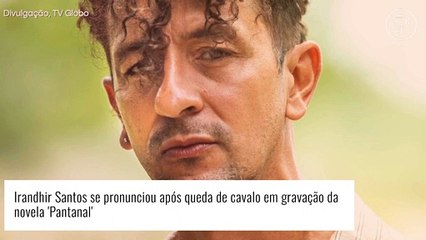 Irandhir Santos se manifesta após operação e acidente com cavalo em gravação de 'Pantanal'