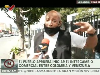 Venezolanos a favor del diálogo con Colombia en aras de reabrir la frontera comercial