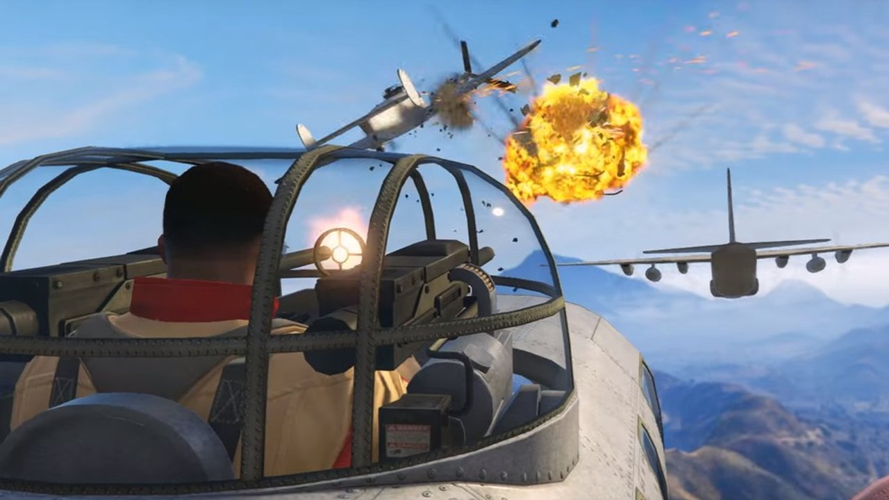 GTA Online - Gameplay-Trailer zeigt rasante Luftkämpfe aus dem 'Smuggler's Run'-Update