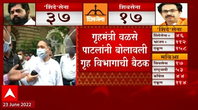 Dilip Walse Patil Meeting : गृहमंत्री दिलीप वळसे पाटलांनी तातडीनं बोलावली गृह विभागाची बैठक