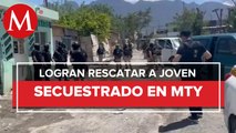 Rescatan a joven que había sido secuestrado en Monterrey