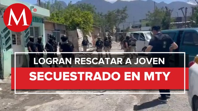 Rescatan a joven que había sido secuestrado en Monterrey