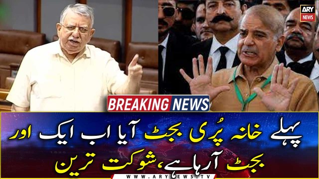 You messed it up and now Fix it , Shaukat Tarin slams PMLN Government