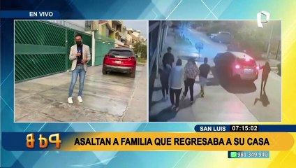 A bordo de camioneta de alta gama: armados interceptan a toda una familia y les roban todo