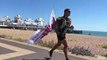 Mental health charity co-founder reaches Portsmouth Harbour on 5000 mile run