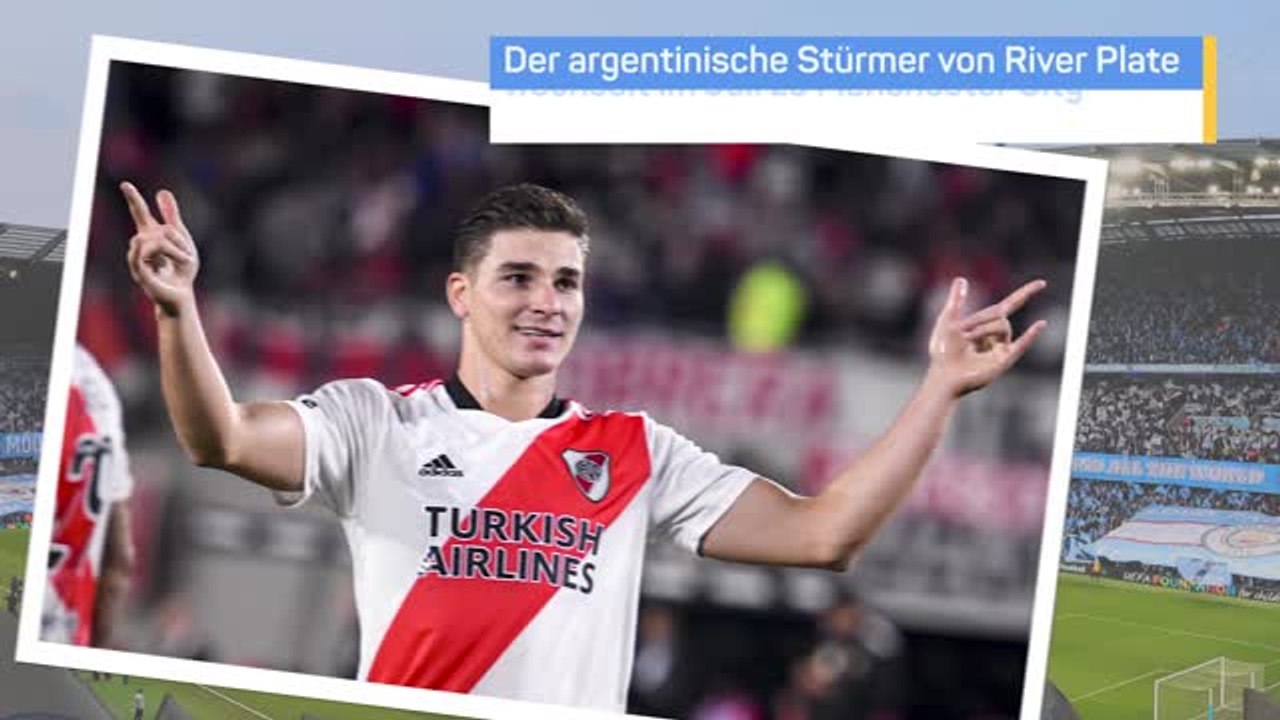 Julián Álvarez: haalands partner ist in der stadt