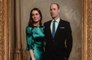 Prince William and Duchess of Cambridge unveil first official joint portrait