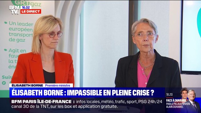Élisabeth Borne: Nous avons décidé de prolonger le bouclier tarifaire sur le gaz