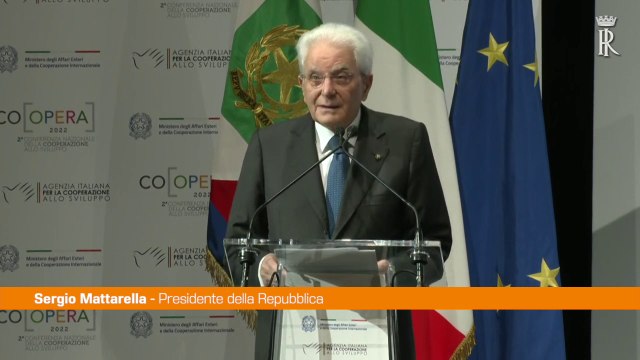 Mattarella Per le sfide globali non esistono soluzioni locali