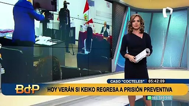 Keiko Fujimori: Poder Judicial decide hoy si excandidata presidencial regresa a prisión preventiva