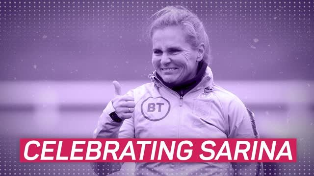Celebrating Sarina: winner Wiegman inspires England