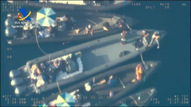 Así son los fondeaderos de los narcos en el Estrecho de Gibraltar