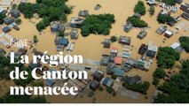 Les images des spectaculaires inondations dans le sud de la Chine