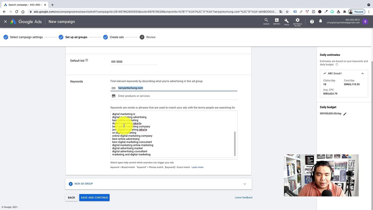 Optimasi Ad Group Google Ads