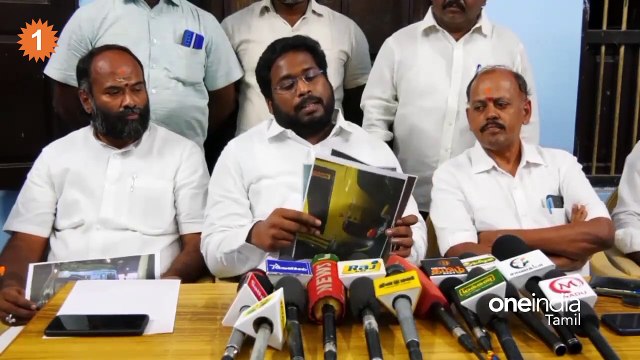 திருச்சி சிவா மகன் சூர்யாசிவா கைது - காவல் நிலையம் முன்பு காவல் துறையினர் குறிப்பு - வீடியோ
