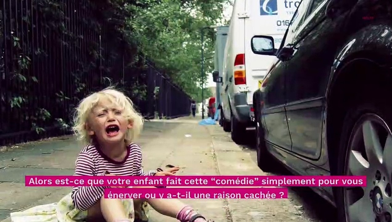 "On m’a dit… que quand mon enfant fait une comédie, il le fait exprès pour m’énerver", c'est vrai ?