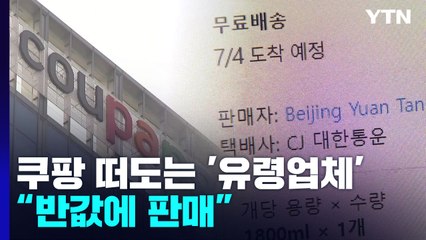 [단독] "자사 제품, 中 회사가 반값 판매"...쿠팡 떠도는 '유령업체' / YTN