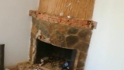 Destrozan una casa okupada en Almería