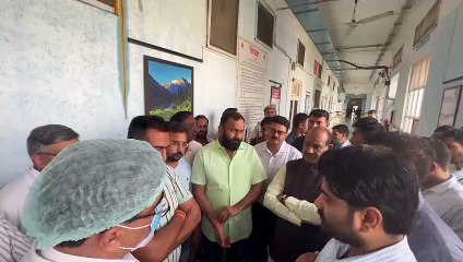 लोकसभा अध्यक्ष जयपुर में एसएमएस अस्पताल पहुंचे