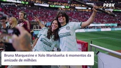 Bruna Marquezine e Xolo Maridueña: 6 momentos da amizade de milhões