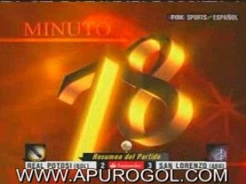 Real Potosi 2 San Lorenzo 3 - Goles de Romeo Chavez y Torres