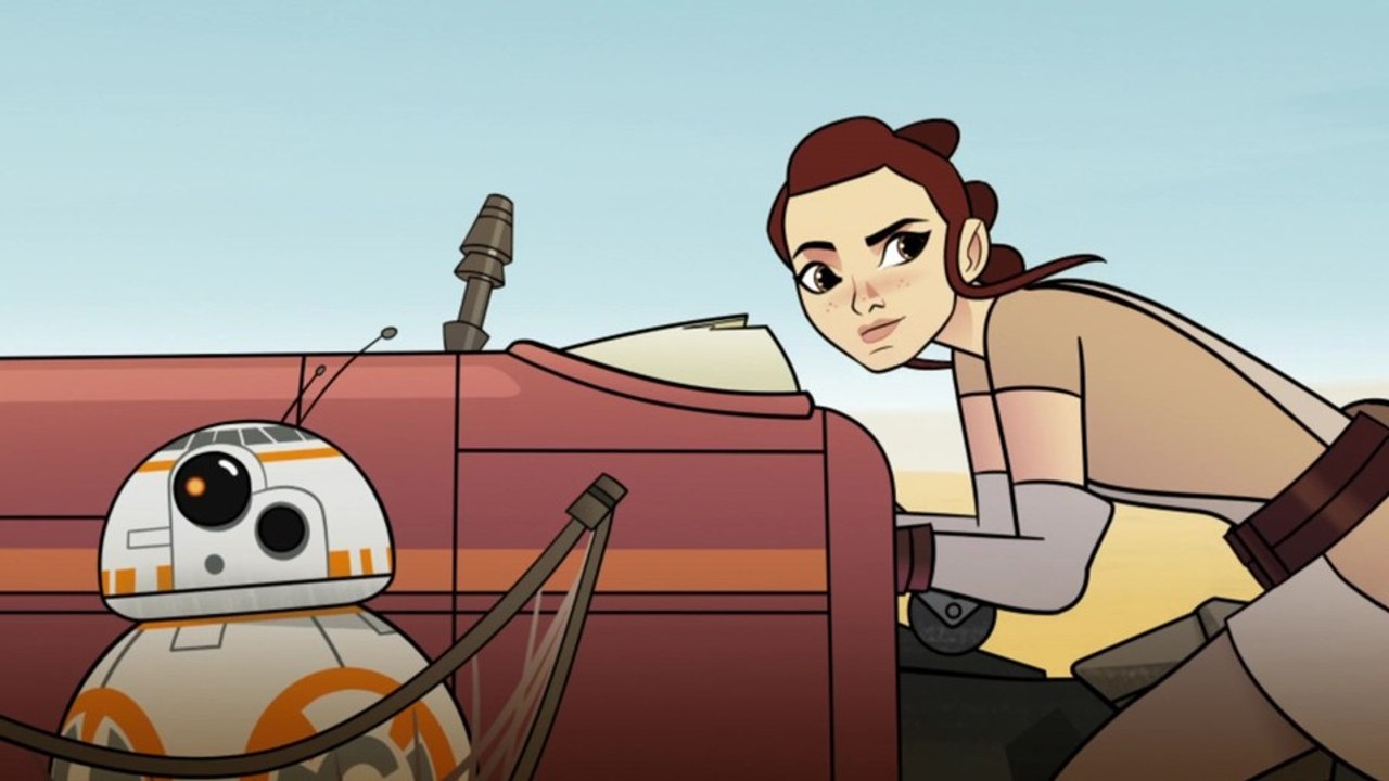 Star Wars: Forces of Destiny - Trailer zur neuen Animations-Serie mit Rey, Jyn Erso & Leia