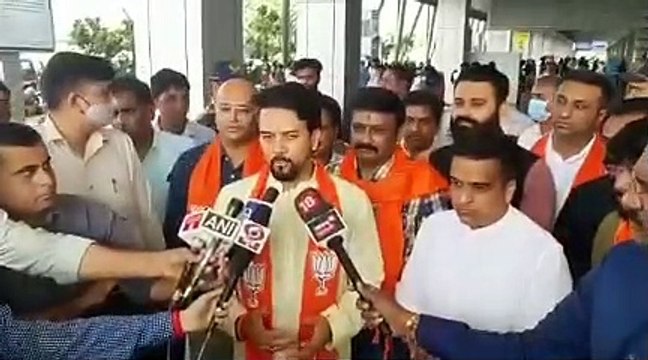 Video: खेलों में भारत को आगे बढ़ाने की बनाएंगे रणनीति: अनुराग ठाकुर