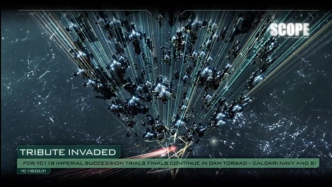 Eve Online - »The Scope«-Beitrag zur Schlacht in M-OEE8