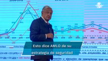 “Vamos bien y lo puedo comprobar hasta con números”, AMLO sobre estrategia de seguridad