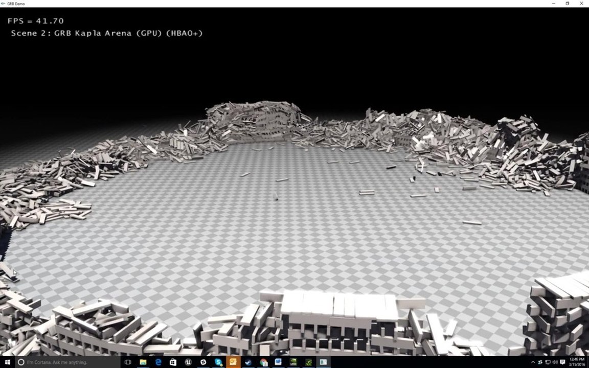 Nvidia Gameworks 3.1 - Video zeigt Physx-GRB-Feature