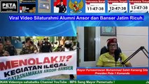 Viral Video Silaturahmi Alumni Ansor dan Banser Jatim Ricuh. Simak Videonya.
