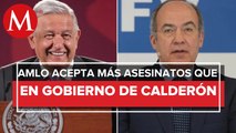 Hay más asesinatos que con Calderón porque los recibimos hasta la punta: AMLO