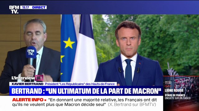 Xavier Bertrand, président LR des Hauts-de-France: On est prêts à voter les réformes mais il faut qu'elles soient justes