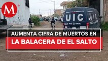 Aumenta a 12 la cifras de muertos tras enfrentamiento en el Salto, Jalisco