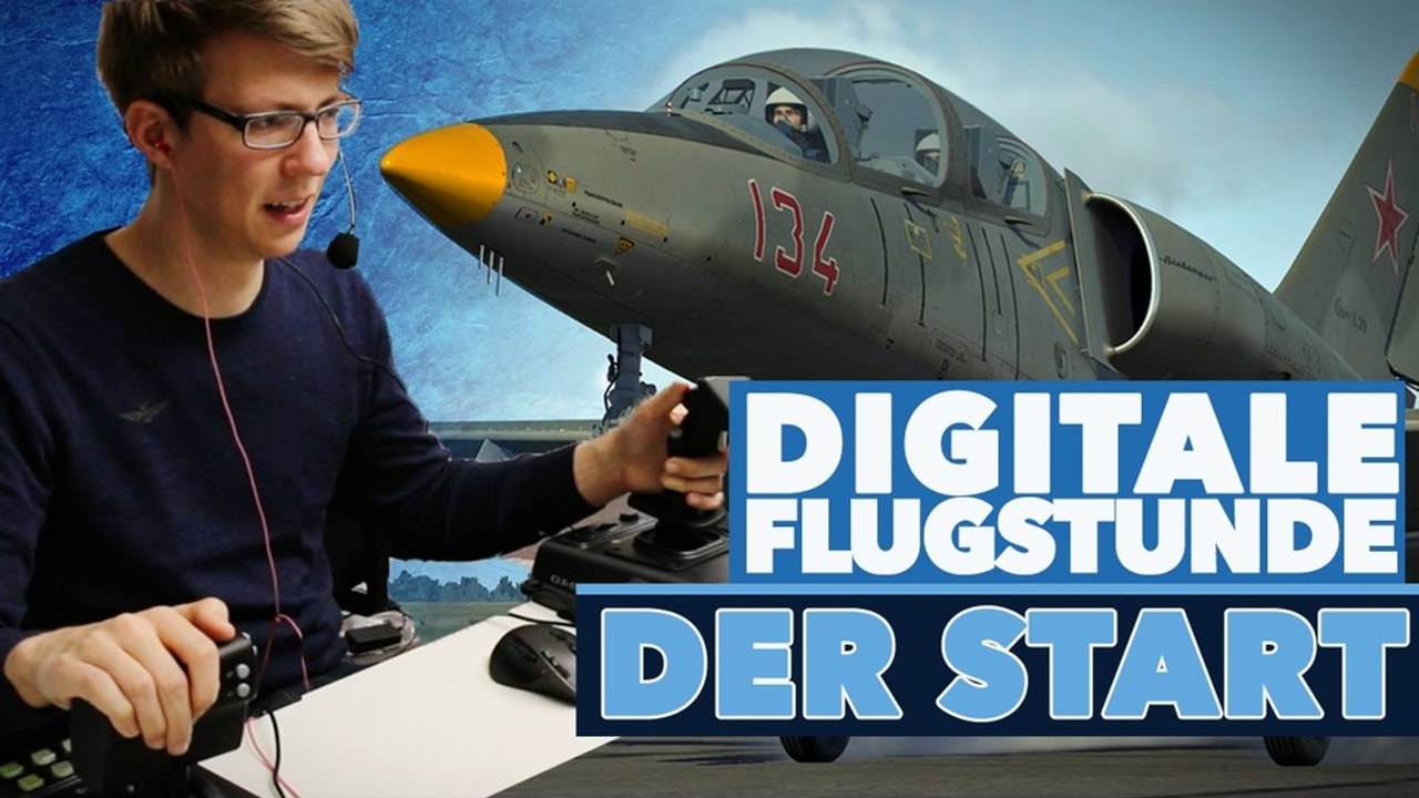 Johannes' erste Flugstunde - Teil 1: Der Start