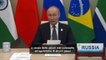 Putin: paesi BRICS cooperino contro crisi nell'economia globale